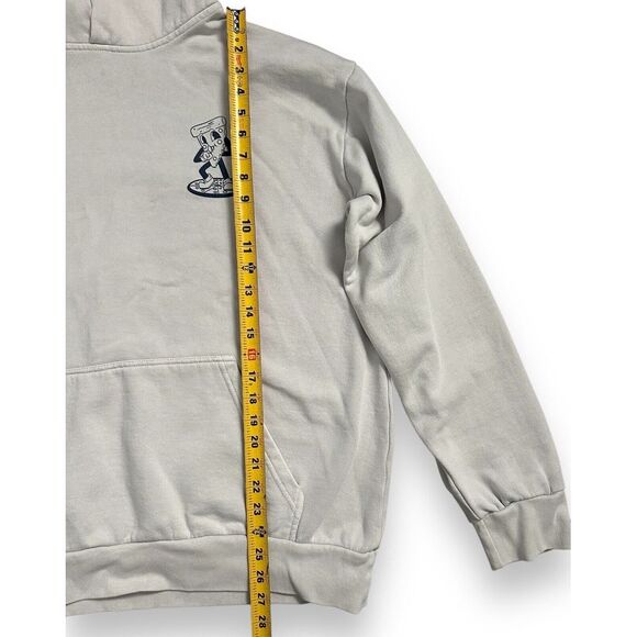 RARE FFSC Fast Food Secrets Club Gray Pullover Hoodie Sweatshirt Size L - Picture 6 of 9